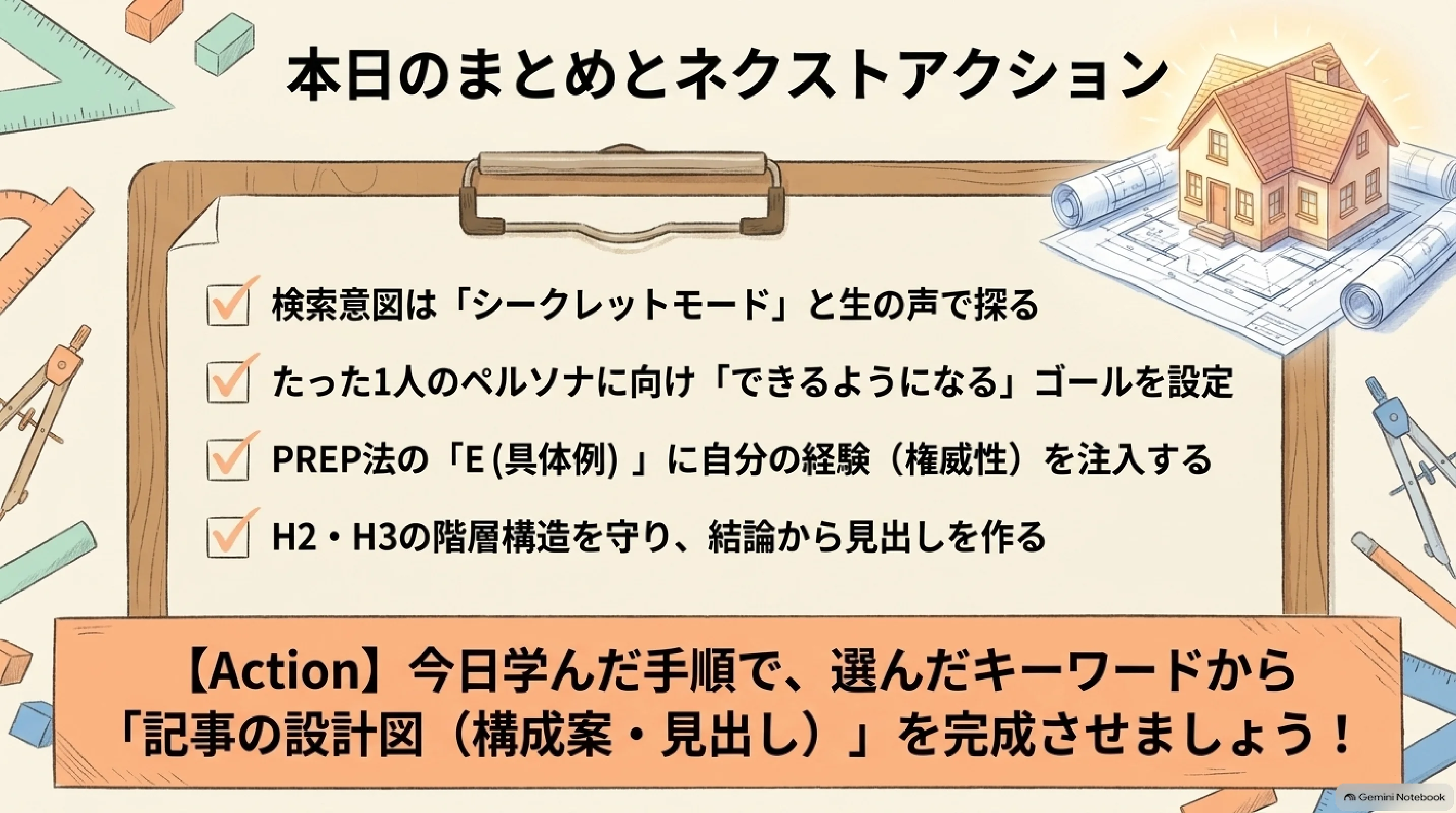 設計図を完成させるDay05のまとめ