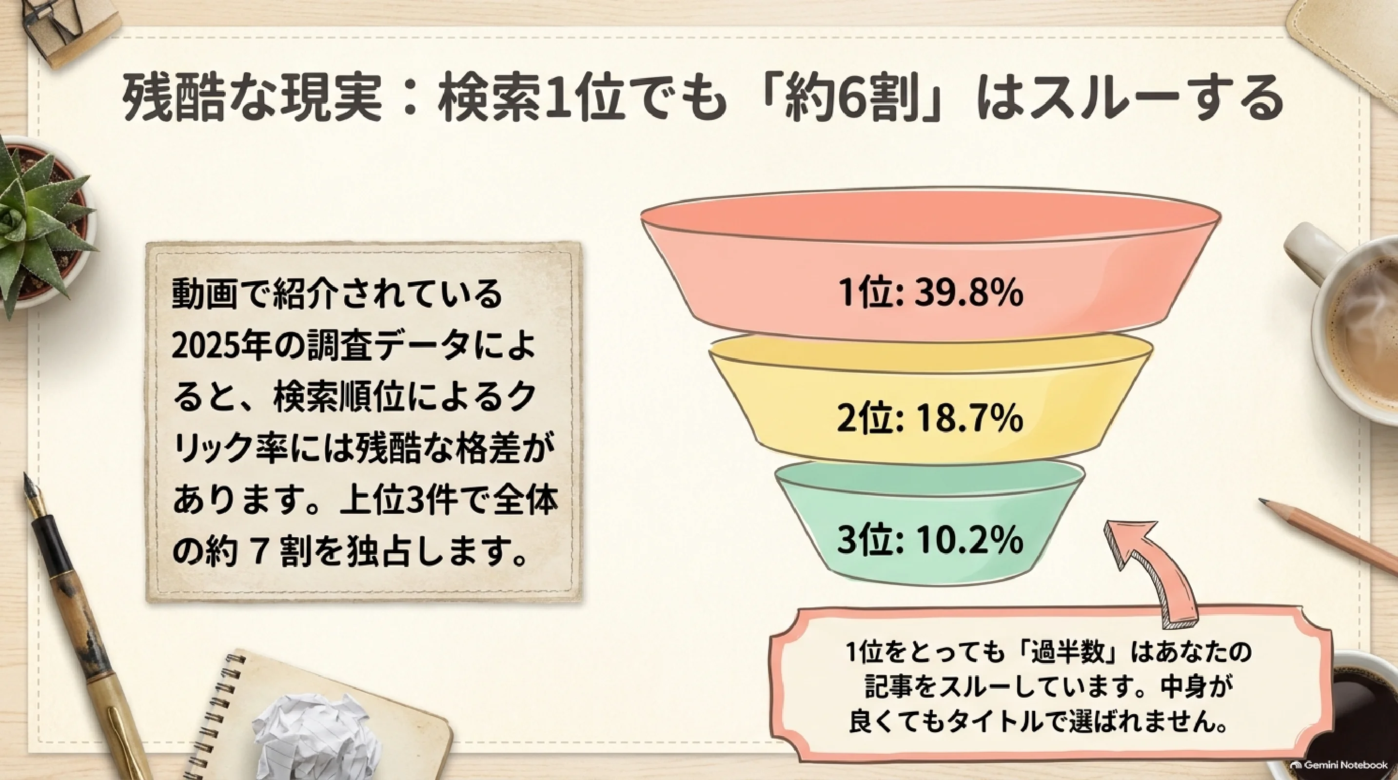 検索1位でもクリックされない現実