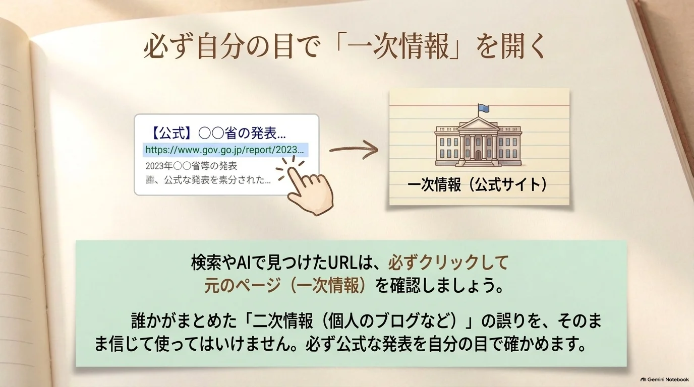 検索窓とAIを使い分ける