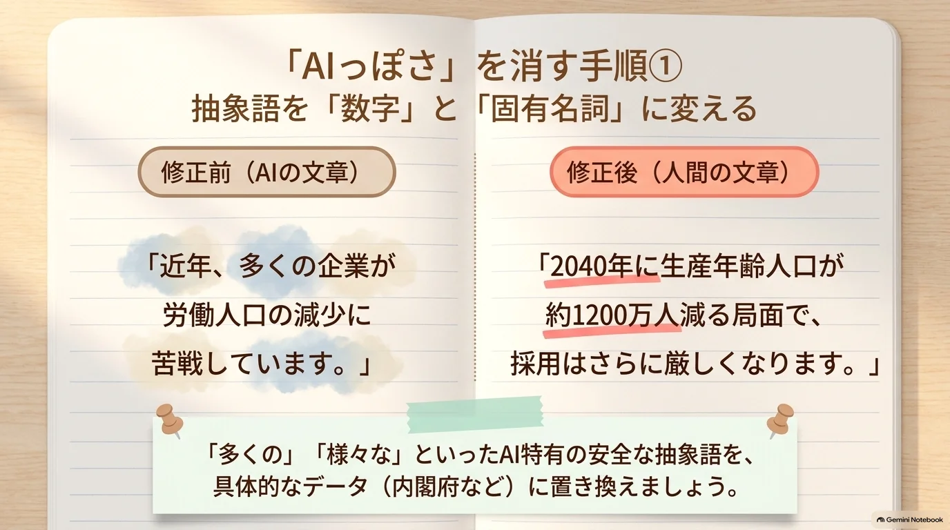 URLと出典を開いて確かめる