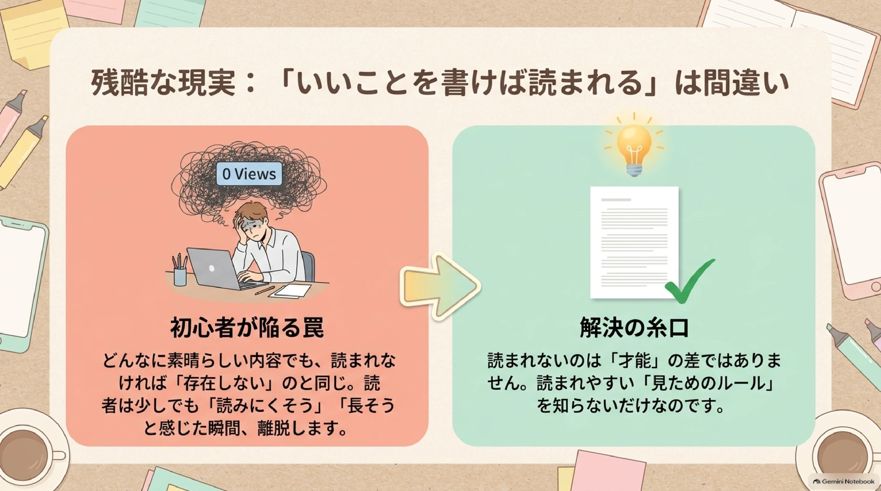 読みやすさが読了を左右する残酷な現実