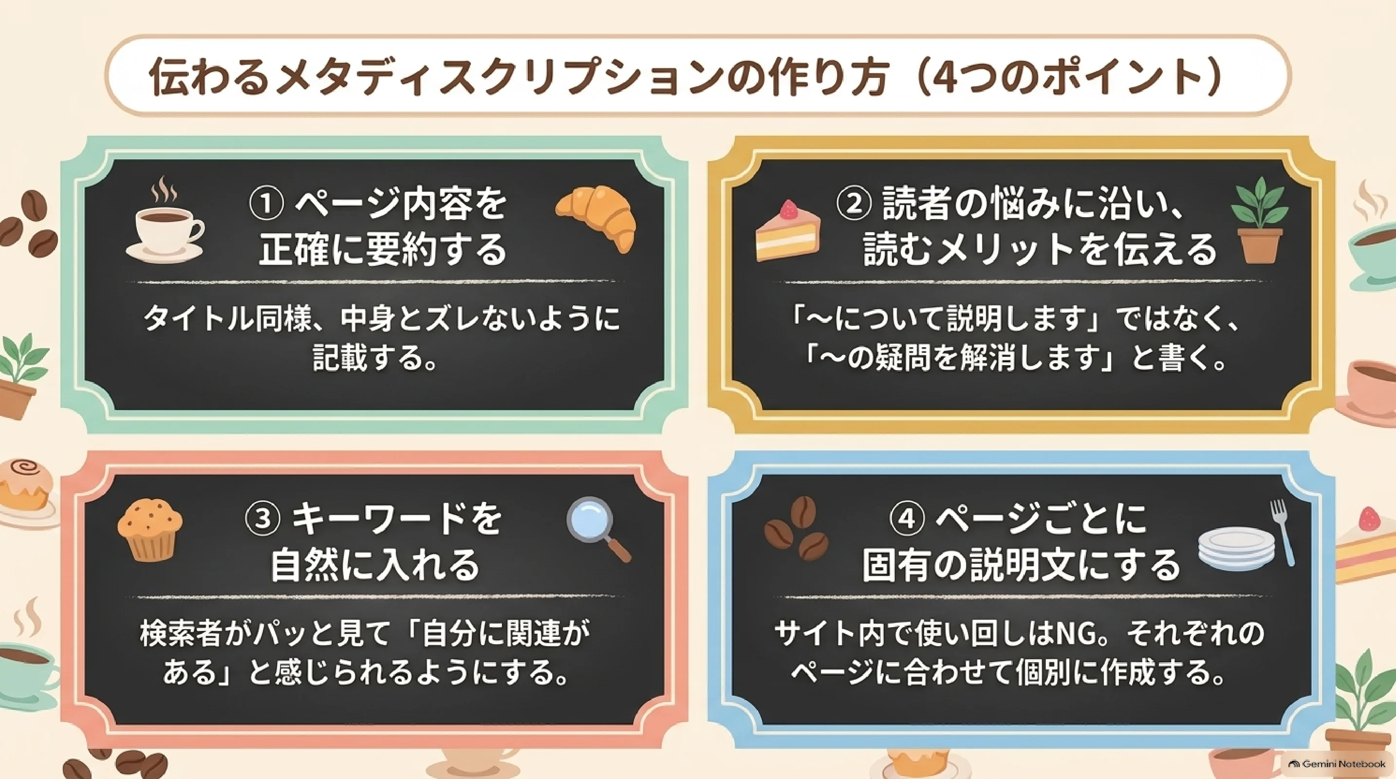 クリックされるタイトルのポイント4と5
