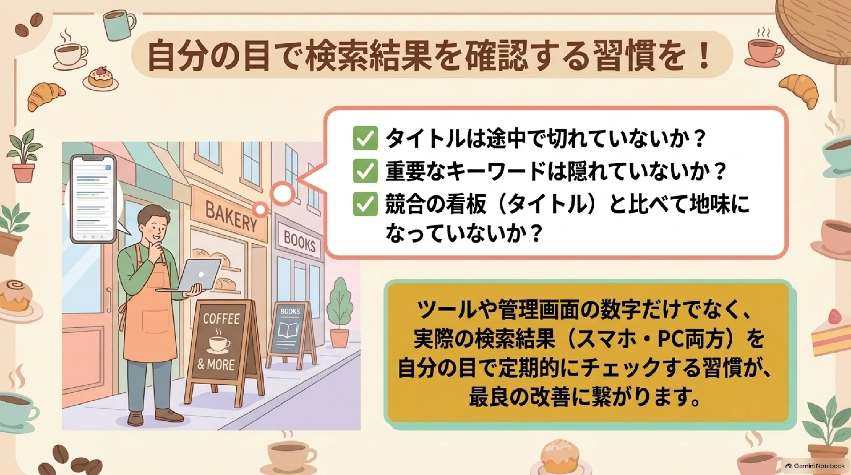 タイトルとメタディスクリプションの文字数の目安