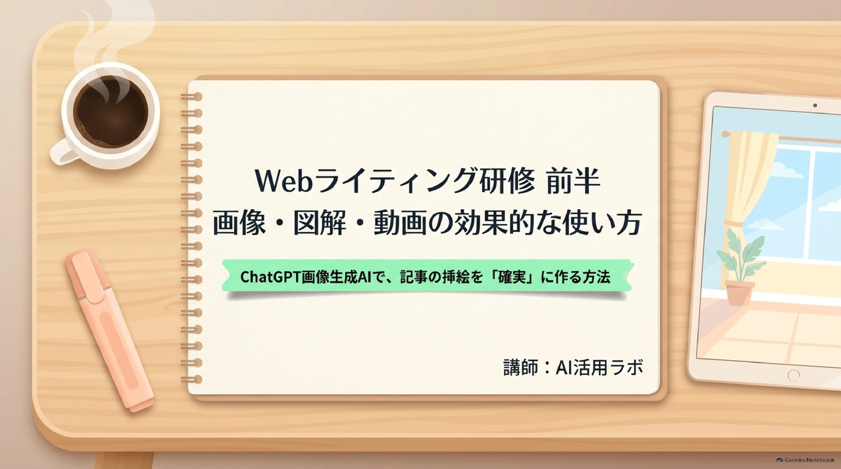 Day 11前半：記事に挿絵と図解を取り入れる