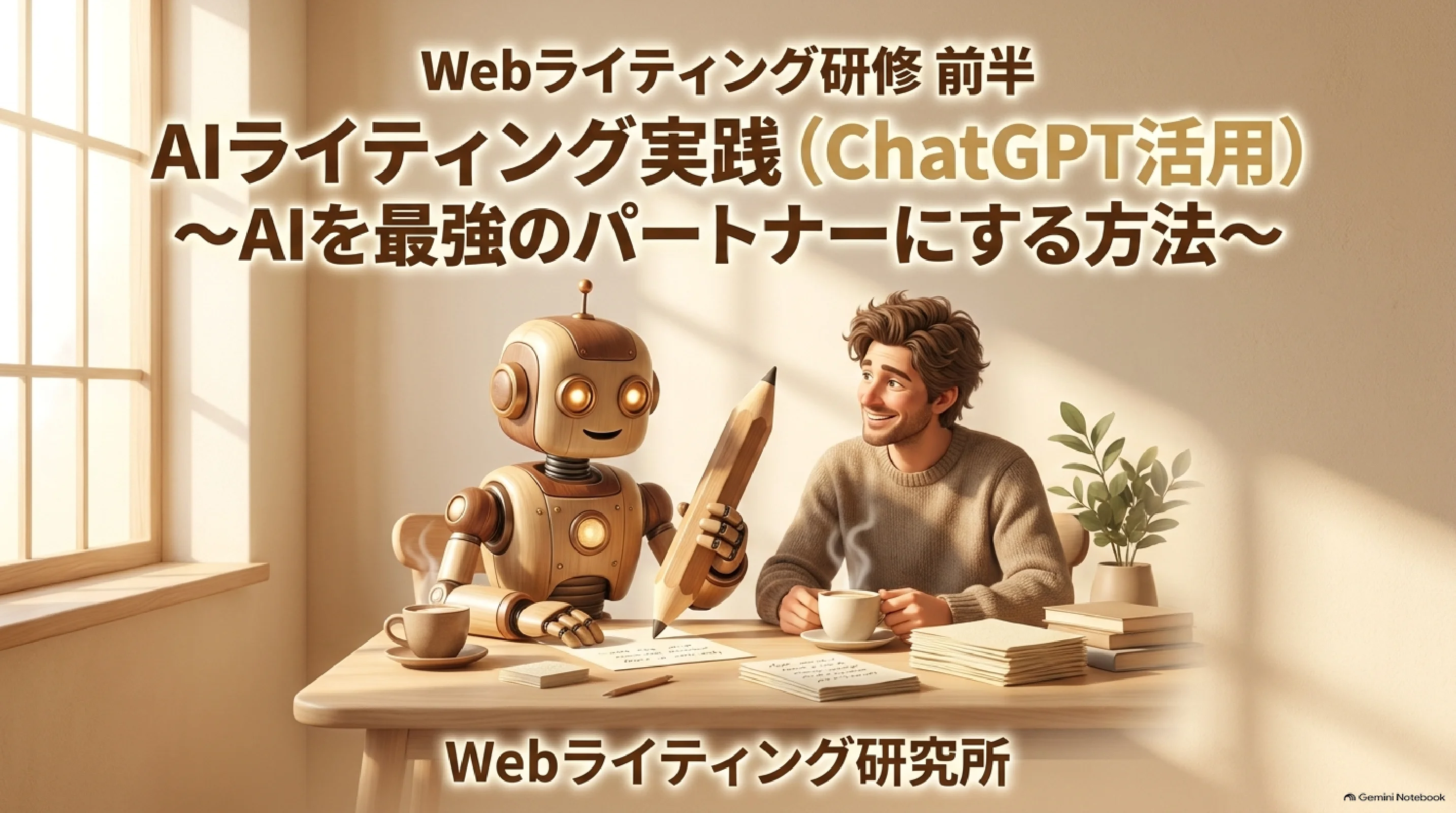 AIライティング実践のタイトル