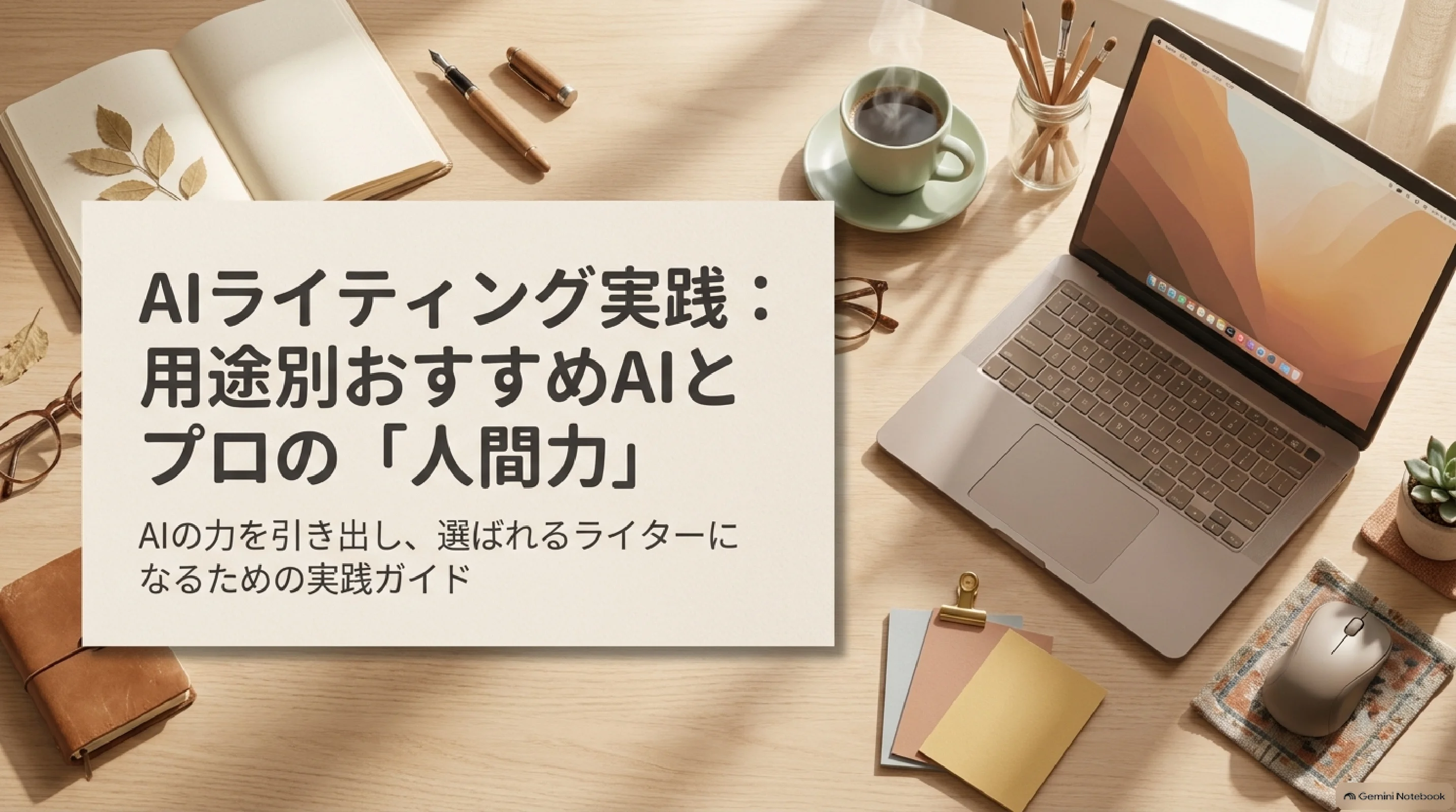 おすすめの文章生成AIを目的で選ぶ
